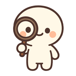 Readie searching with magnifying glass